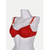 Radprix Pack of 1 Cotton Lightly Padded Womens Everyday Bra ( Red ) WWUKB401266 - None