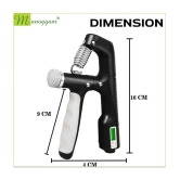 Adjustable Hand Grip Strengthener Adjustable 10-100KG Exerciser with Counter - Multi Color