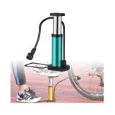 Bike Pump Mini Bike Floor Pump Foot Activated Bicycle Air Pump and Aluminum