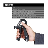 HSP ENTERPRISES Adjustable Hand Grip with Smart Counter | Resistance   Hand Power Gripper for Home & Gym Exercise - Assorted