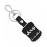 Jeep Leather Metal Hook Locking Key Chain