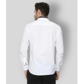 Springberry - White Cotton Slim Fit Mens Casual Shirt ( Pack of 1 ) - None