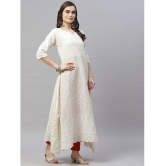 miravan - Beige Cotton Women's Anarkali Kurti ( Pack of 1 ) - None