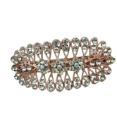 Sparkling Rhinestone Hair Clips - 1