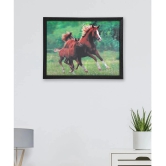 Saf 5D Animal Painting With Frame