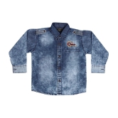 Kids Denim Full sleeves Shirt - None