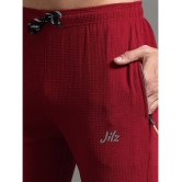 JILZ Maroon Polyester Mens Joggers ( Pack of 1 ) - None