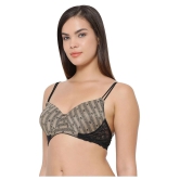 Clovia Polyamide T-Shirt Bra - Black - 36D