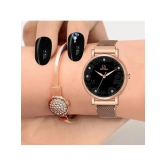 Septem Rose Gold Stainless Steel Analog Womens Watch