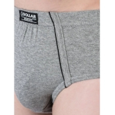 Pack of 3 Dollar Bigboss Assorted Solid Cotton Blend Men Brief - None