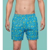 Remix Cotton Boxers Banana Blue L