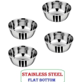 A & H ENTERPRISES - Sabzi Bowl /Katori Heavy Guage Stainless Steel Cereal Bowl 200 mL ( Set of 12 ) - Steel