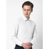 Premium Slim Fit Geometric Printed Cotton Formal Shirt