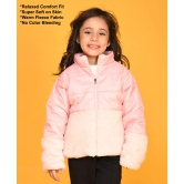 MILANO HARVEY CUT N SEW FUR JACKET - PINK-10-12 YEARS / 1N / PINK