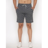 MADTEE - Black Cotton Blend Men's Shorts ( Pack of 1 ) - None