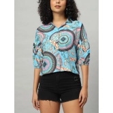 FUNDAY FASHION Women Regular Fit Printed Casual Satin Shirt