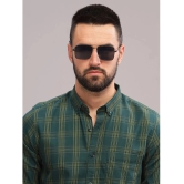 Paul Street 100% Cotton Slim Fit Checks Full Sleeves Mens Casual Shirt - Green ( Pack of 1 ) - None