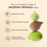 Shuddha Triphala: Most Effective Digestion Regulator & Antioxidant 1 Month