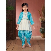 Aarika Off White Cotton Blend Girls Top & Dhoti Set ( Pack of 1 ) - None