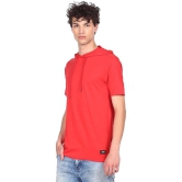 Colt - Cotton Blend Regular Fit Red Men's T-Shirt ( Pack of 1 ) - None