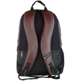 mikebags 20 Ltrs Brown Leather College Bag - Brown