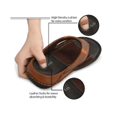 softio Tan Flip Flops - 11