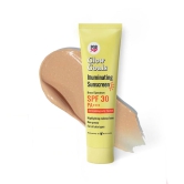 POPxo Glow Goals Illuminating Sunscreen SPF 30 PA+++ | Non-sticky  3 in 1 - Sunscreen, Highlighter & Primer For Sun-chasers (30g)