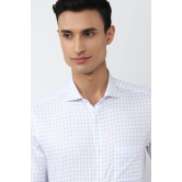 Men White Slim Fit Formal Full Sleeves Formal Shirt