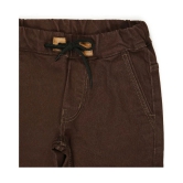 Urbano Juniors Boys Brown Slim Fit Jogger Jeans Stretch - None