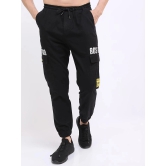 Ketch Slim Flat Mens Joggers - Black ( Pack of 1 ) - None