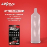 MANFORCE Fruit Basket Combo Pack (3in1 Overtime Orange 3in1 Overtime Pineapple Extra Dotted Litchi & Cocktail Strawberry + Vanilla with Dotted Rings) - 40 Pieces (Pack of 4) Condom  (Set of 4
