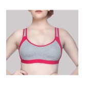 Kiran Enterprises Multicolor Cotton Non Padded Womens Everyday Bra ( Pack of 2 ) - None