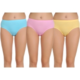 Eves Beauty Women Hipster Multicolor Panty-s / Multicolor / Cotton Blend