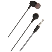 hitage HB-9139 ZIGZAG 3.5 mm Wired Earphone In Ear Comfortable In Ear Fit Black