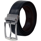 Leather World - Synthetic Men's Reversible Belt ( Pack of 1 ) - None