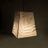 Pendant Lamp - Green Palm Lamp Shade