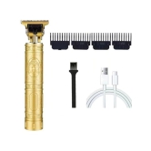 VEVO T9 plastic Gold Gold Cordless Beard Trimmer With 45 minutes Runtime