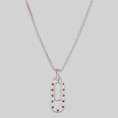 Darbe Men's Chain with Double Pendant