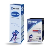 Deemark Ortho Oil -100ml + Ortho Tab -30 - Joint Pain & Muscles Pain - Pain Relief Oil (Pack Of 2)