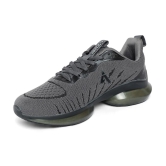 Action - Gray Mens Sports Running Shoes - None