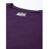 Dillinger - Purple Cotton Loose Fit Women''s T-Shirt ( Pack of 1 ) - None