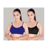 HAYA Multicolor Silk Non Padded Womens Cami bra ( Pack of 2 ) - None