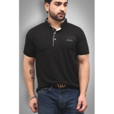 Forbro - Black Cotton Blend Regular Fit Men's T-Shirt ( Pack of 1 ) - None