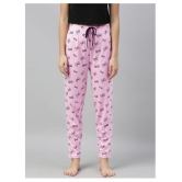 Quarantine Pink Cotton Trackpants - XS