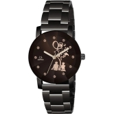 Septem Black Stainless Steel Analog Mens Watch