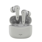 Noise Buds VS106 Truly Wireless In-Ear Earbuds with 50H Playtime, Quad Mic with ENC, Instacharge (10 min = 200 min),Ultra-Low Latency(up to 40ms), 10mm Driver, and BT v5.3 Cloud White