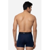 Fuaark Navy Blue Modal Mens Trunks ( Pack of 1 ) - None