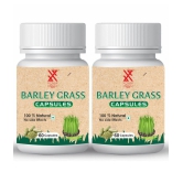 xovak pharmtech Ayurvedic Barely Grass Capsule 100 gm Pack Of 2