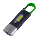 Life Like TYPE-C Rechargeable 4 Modes Torch With COB Light - Green