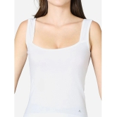 VStar Cotton Camisoles - White Single - None